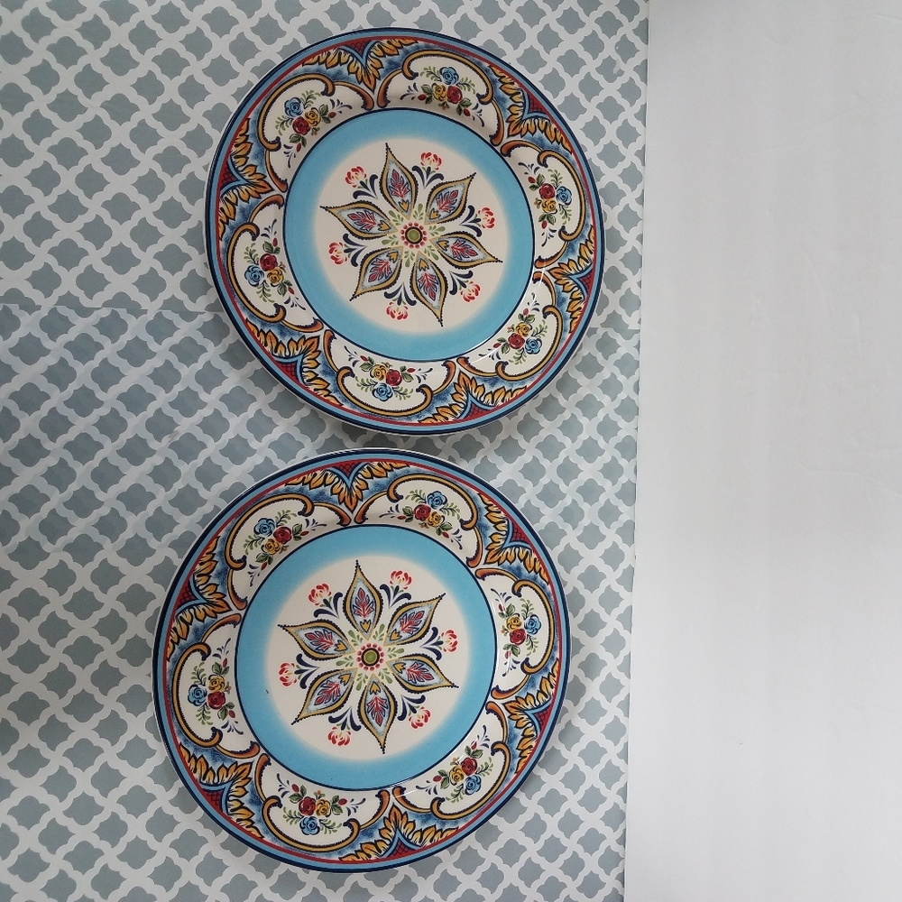 Euro Ceramica Zanzibar 11 In Diameter Pair